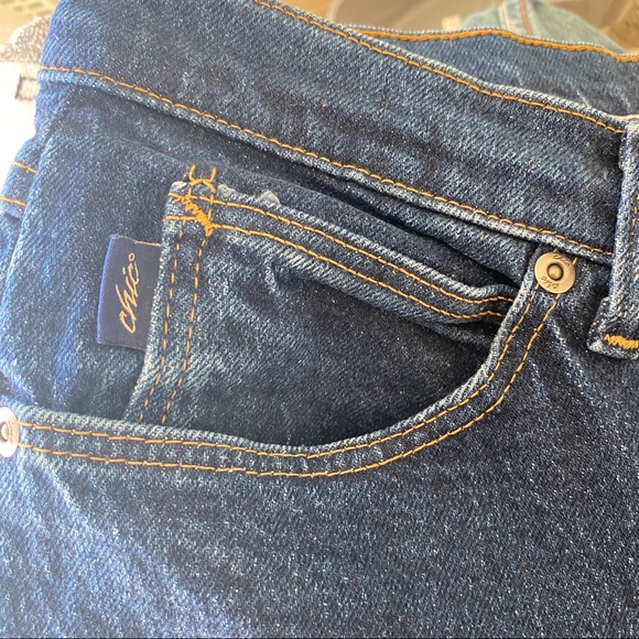 Vintage Mom Jeans High Waisted Dark Wash - Picture 4 of 6